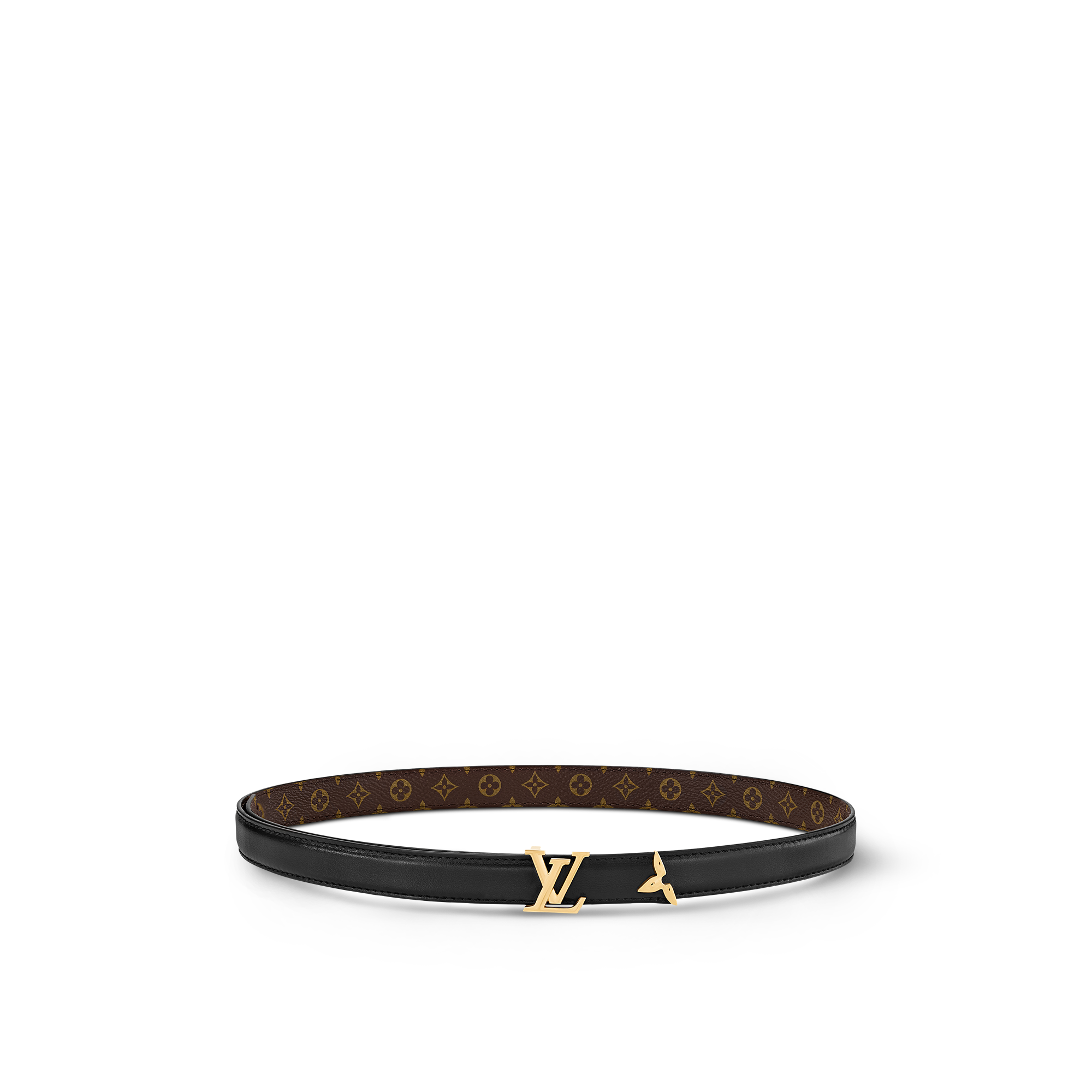 Pretty LV 20mm Reversible Belt Monogram Canvas - Accessories 